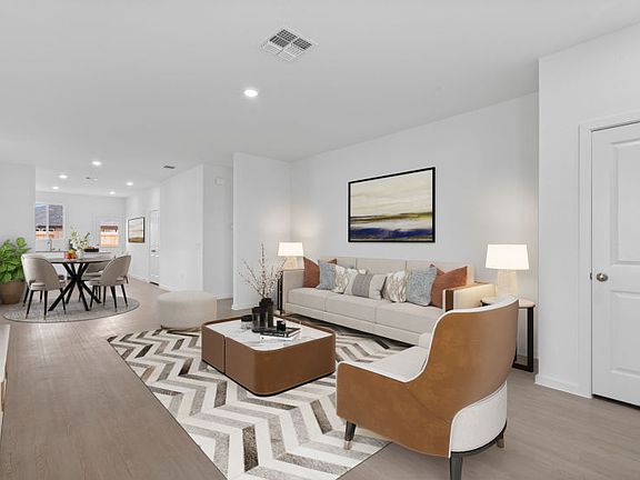 Virtually Staged Living Room