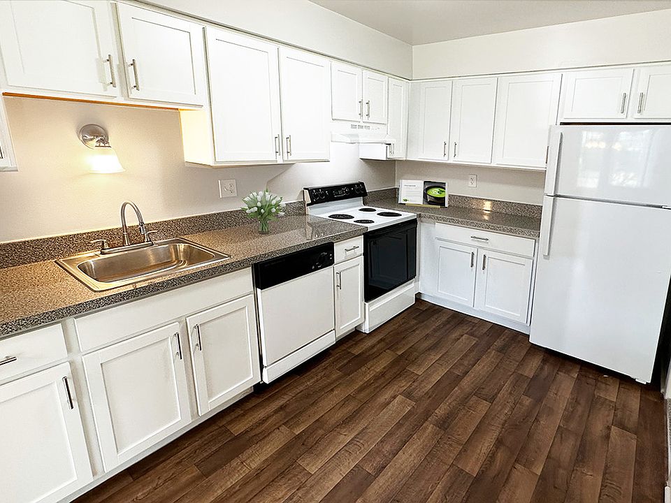 Beautiful setting for an unusually spacious 1 or 2. bedroom apartment with an eat in kitchen and many features any chef would love.