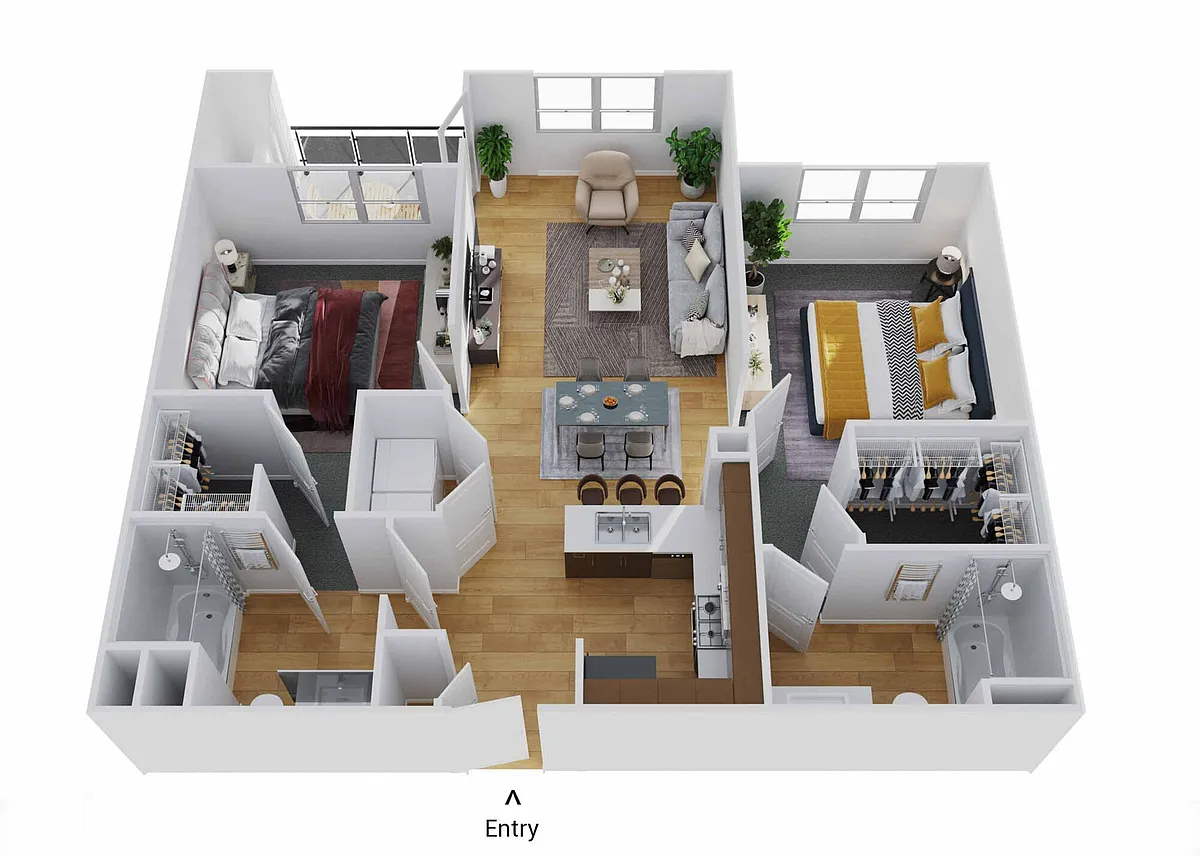 Floor plan B1