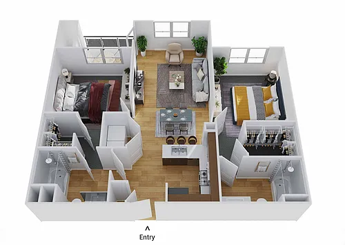 Floor plan B1