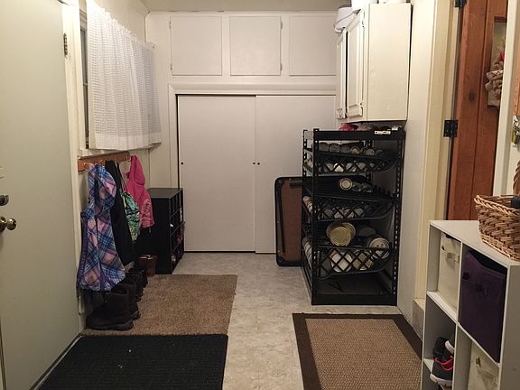 Lots of storage in mudroom