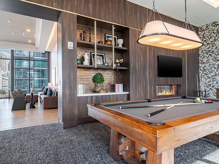 Community Game Room at 903 Peachtree Apartments in Atlanta, GA 30309