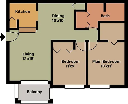 Floor plan Gardenia