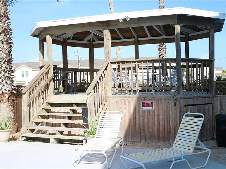 Cabana area for parties