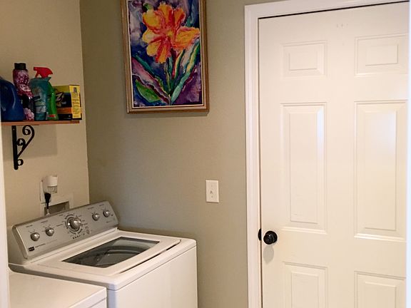Laundry room.
