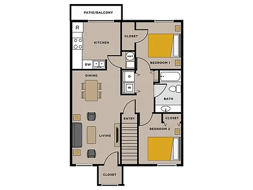 Floor plan 2A