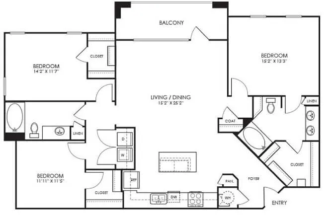 Floor plan C2a