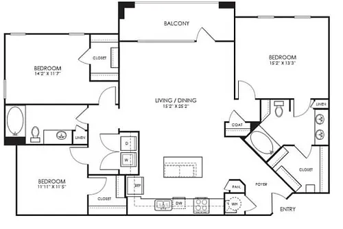 Floor plan C2a