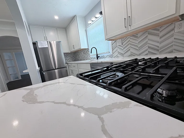 Quartz countertops!
