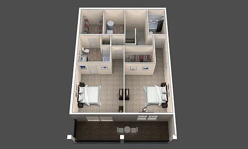 Floor plan The Redwood