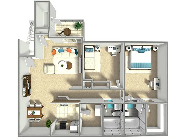 Floor plan Willow