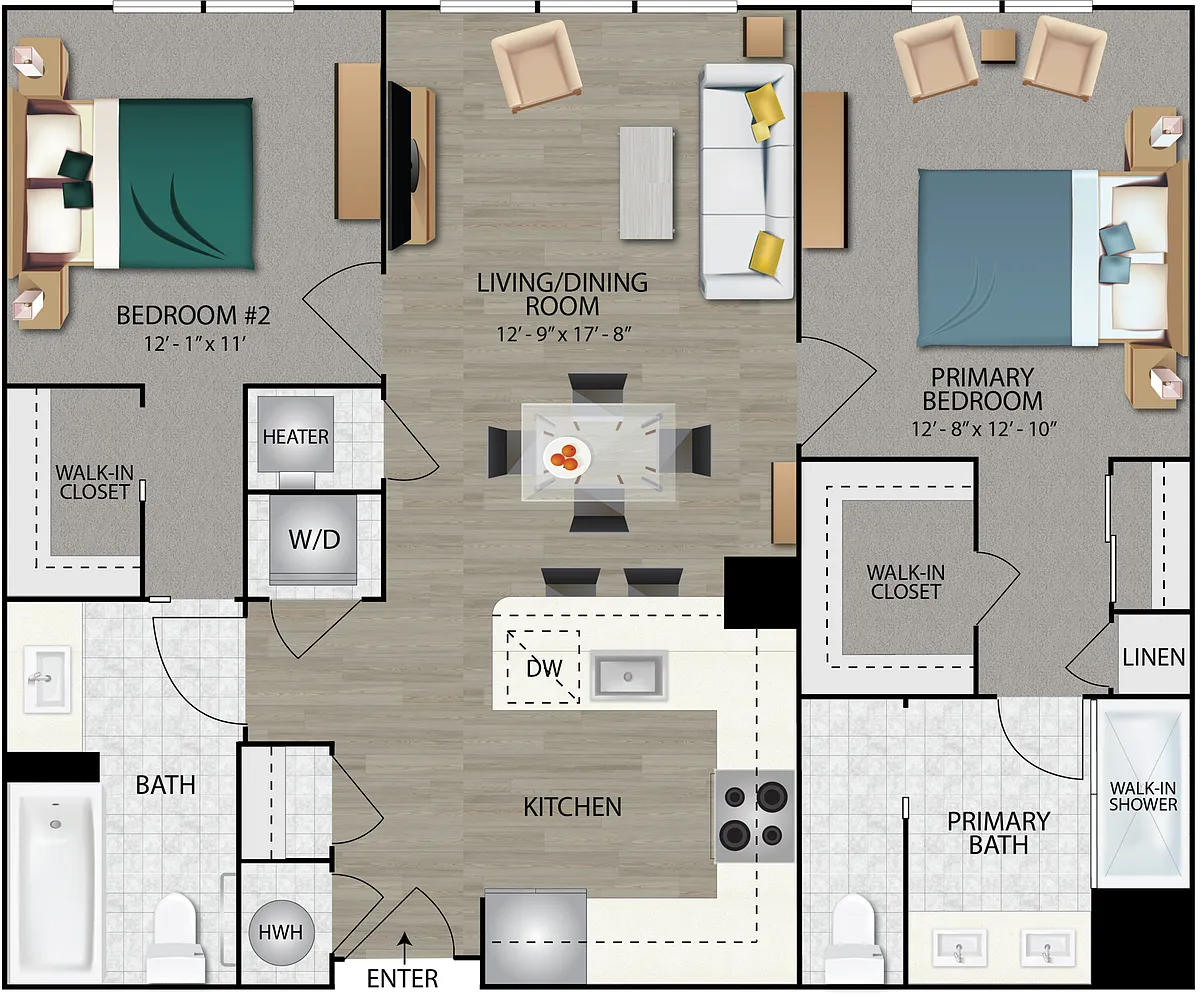Floor plan 1-D