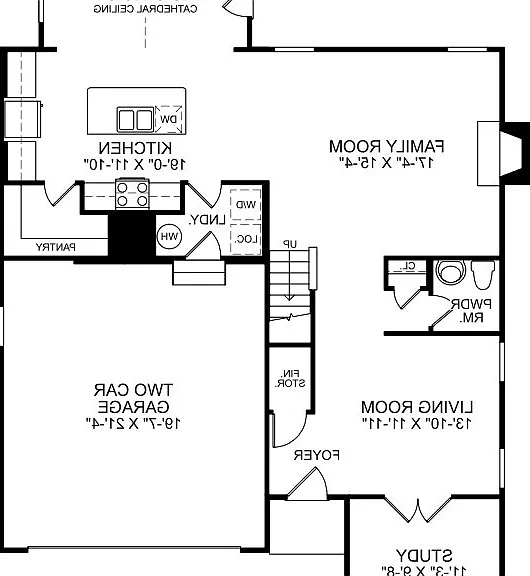 First floor plan