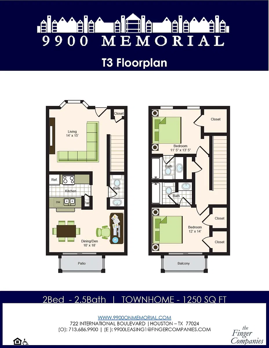 Floor plan T3 - UPGRADE