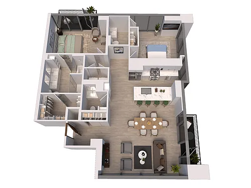 Floor plan B17C