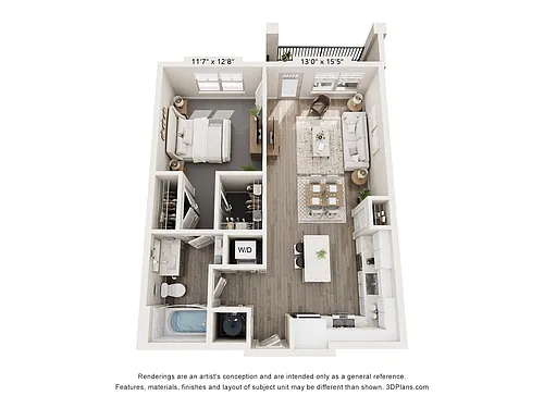 Floor plan A1