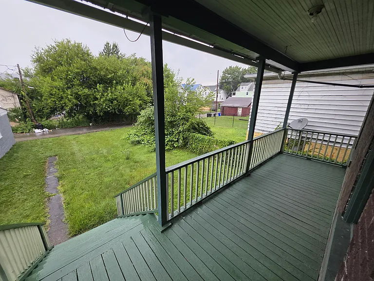 Back Porch + Yard