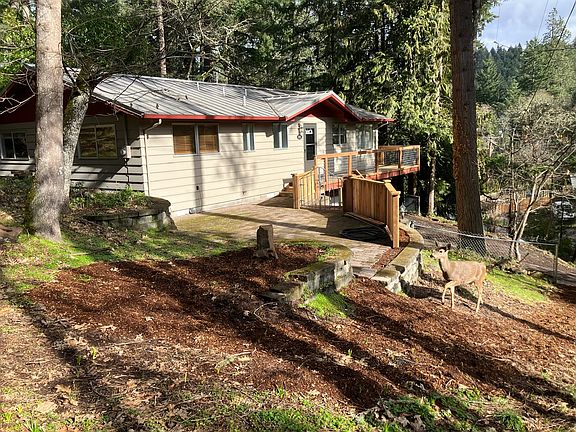 Pic from low fenced back yard area