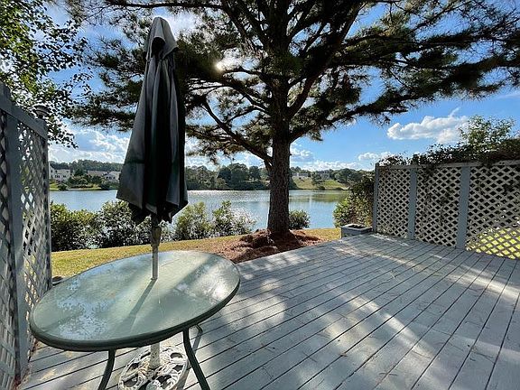 View from deck