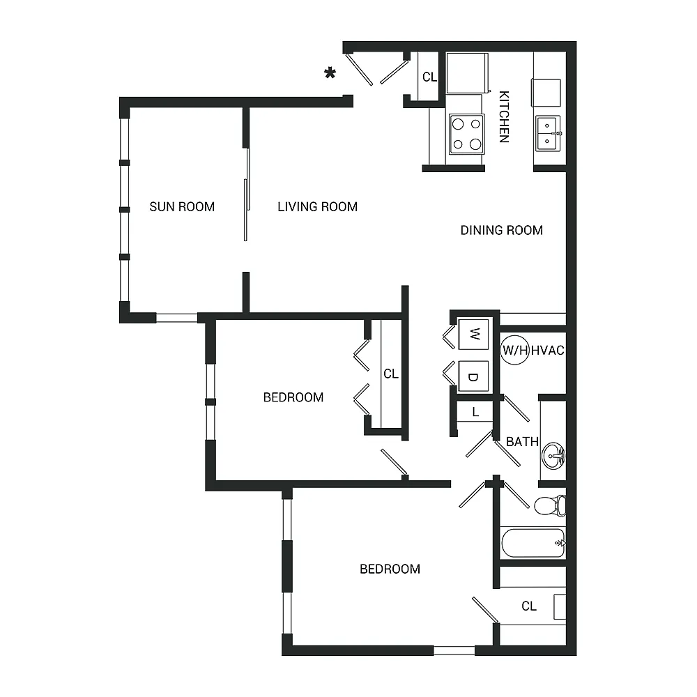 Floor plan Maple
