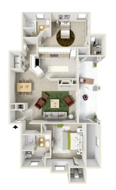 Floor plan B2
