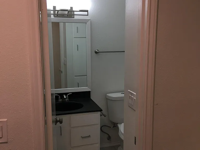 Updated Hall Bath 2 from Hallway