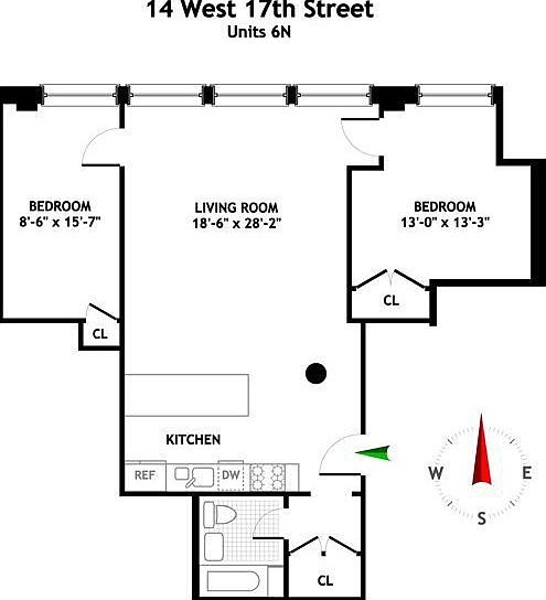 1st image of 14 W 17th St APT 6N