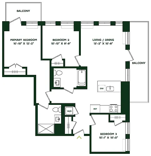 Floor plan C1E