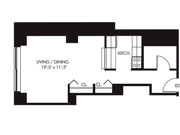 2nd image of 45 Wall St APT 2702
