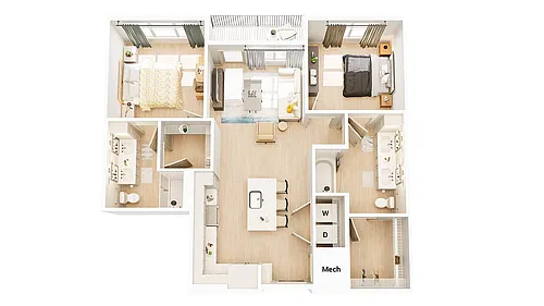 Floor plan B1