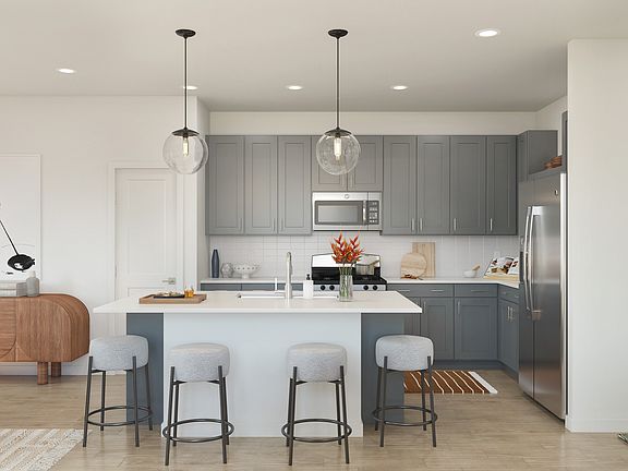 Kitchen with beautiful cabinets