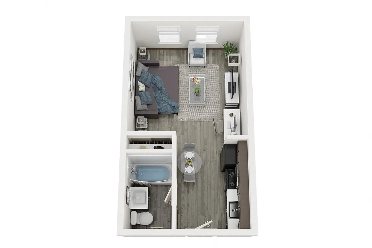 Floor plan Studio