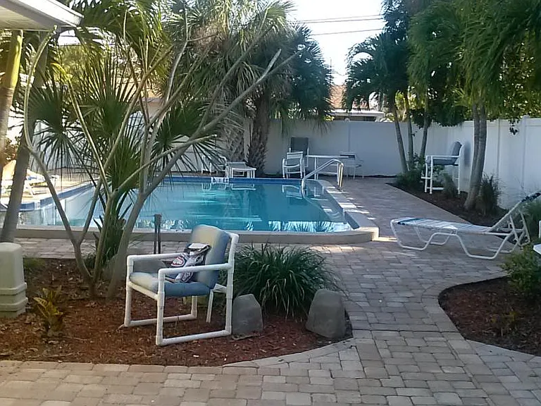 Pool area