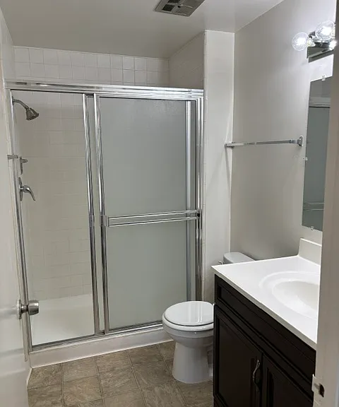 Hallway bathroom