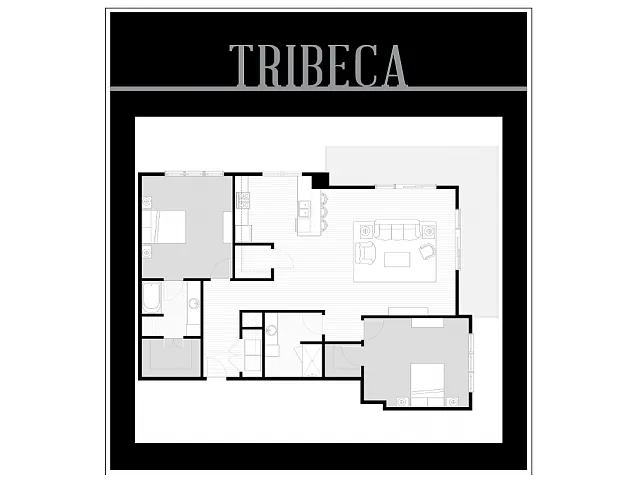 Floor plan 2 bedroom