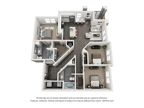 Floor plan C - The Sycamore