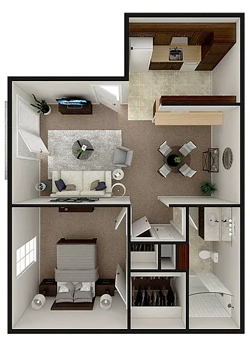 Floor plan Plains