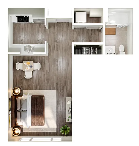Floor plan Studio