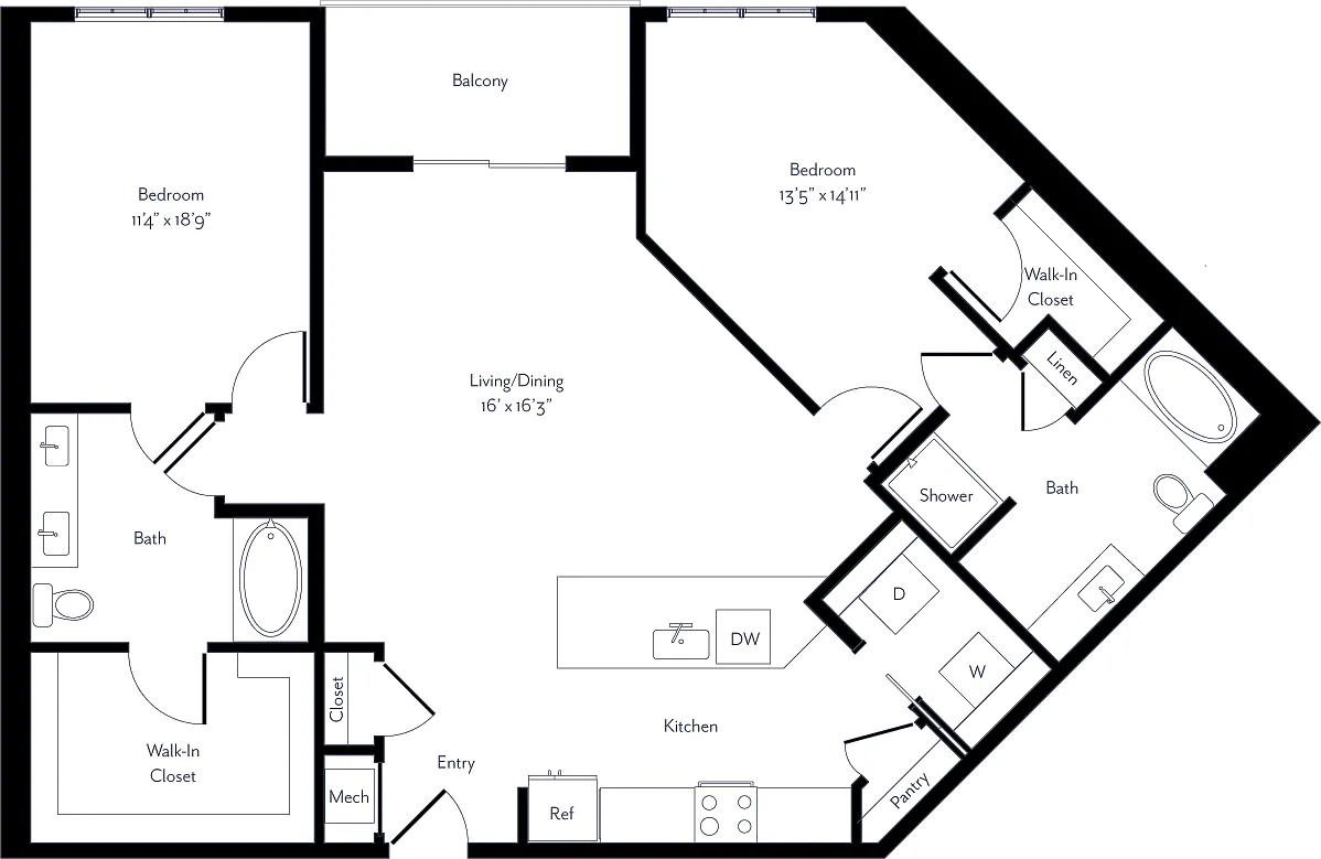 Floor plan Paloma