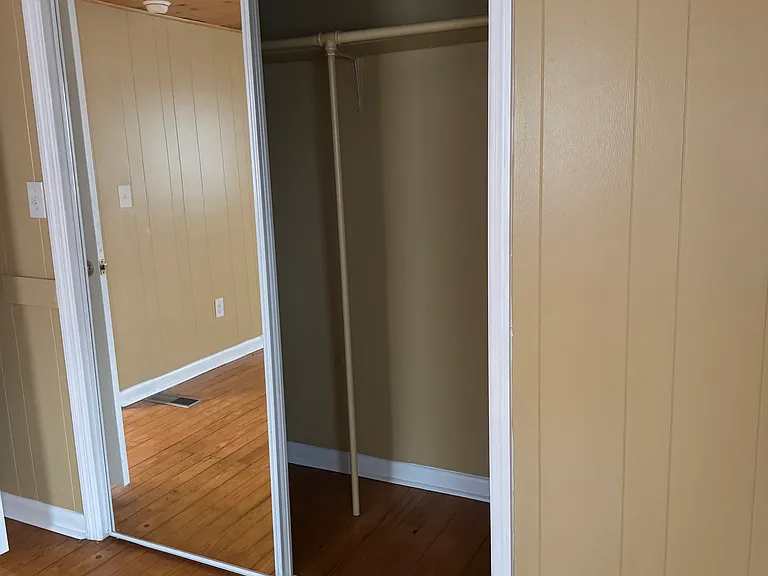 Mirrored Closet in bedrooms