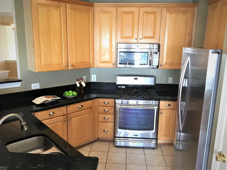 Kitchen with Stainless Steel Appliances