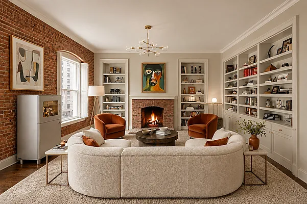 Living room, photo 2
