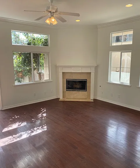 Large Living Room with Fireplace