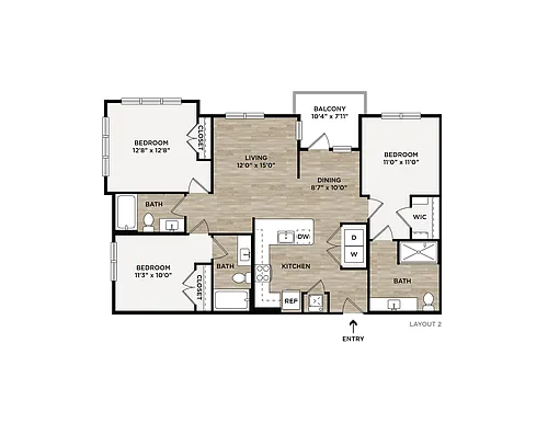 Floor plan C2 Brand New