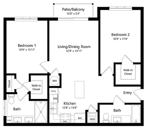 Floor plan PALMETTO