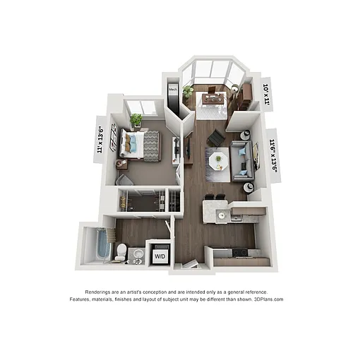 Floor plan Braddock