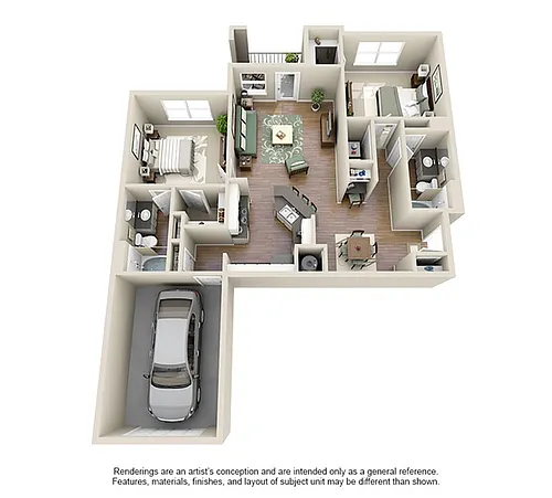 Floor plan B1G