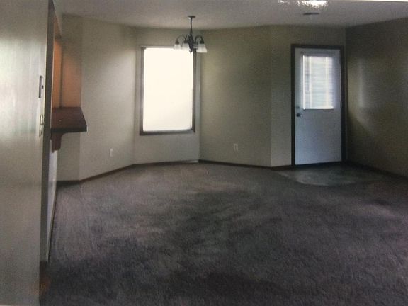 living area, front door