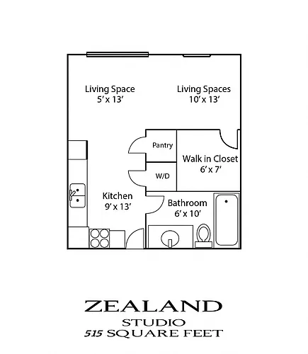 Floor plan Zealand