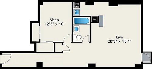 Floor plan A20